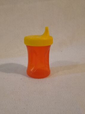 Playtex Yellow and Orange Spill-Proof Sippy Cup